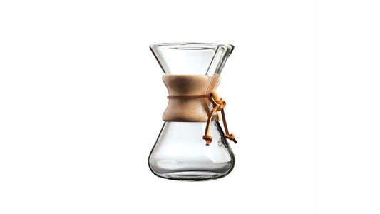 Laughing Bird Coffee Chemex 6-Cup Glass Coffee Maker