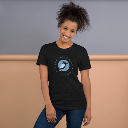 Laughing Bird Coffee T-Shirt Unisex 