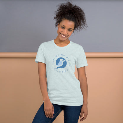 Laughing Bird Coffee T-Shirt Unisex 