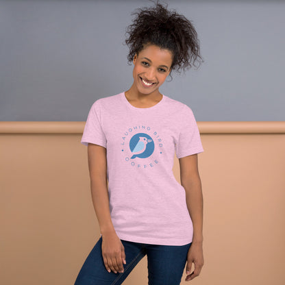 Laughing Bird Coffee T-Shirt Unisex 